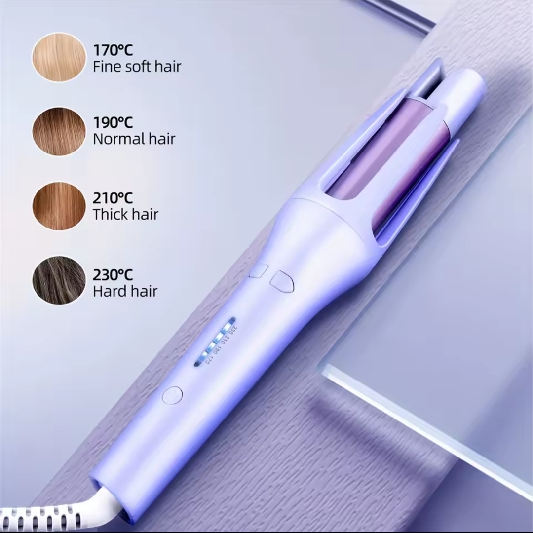 Four temperature settings for different hair types