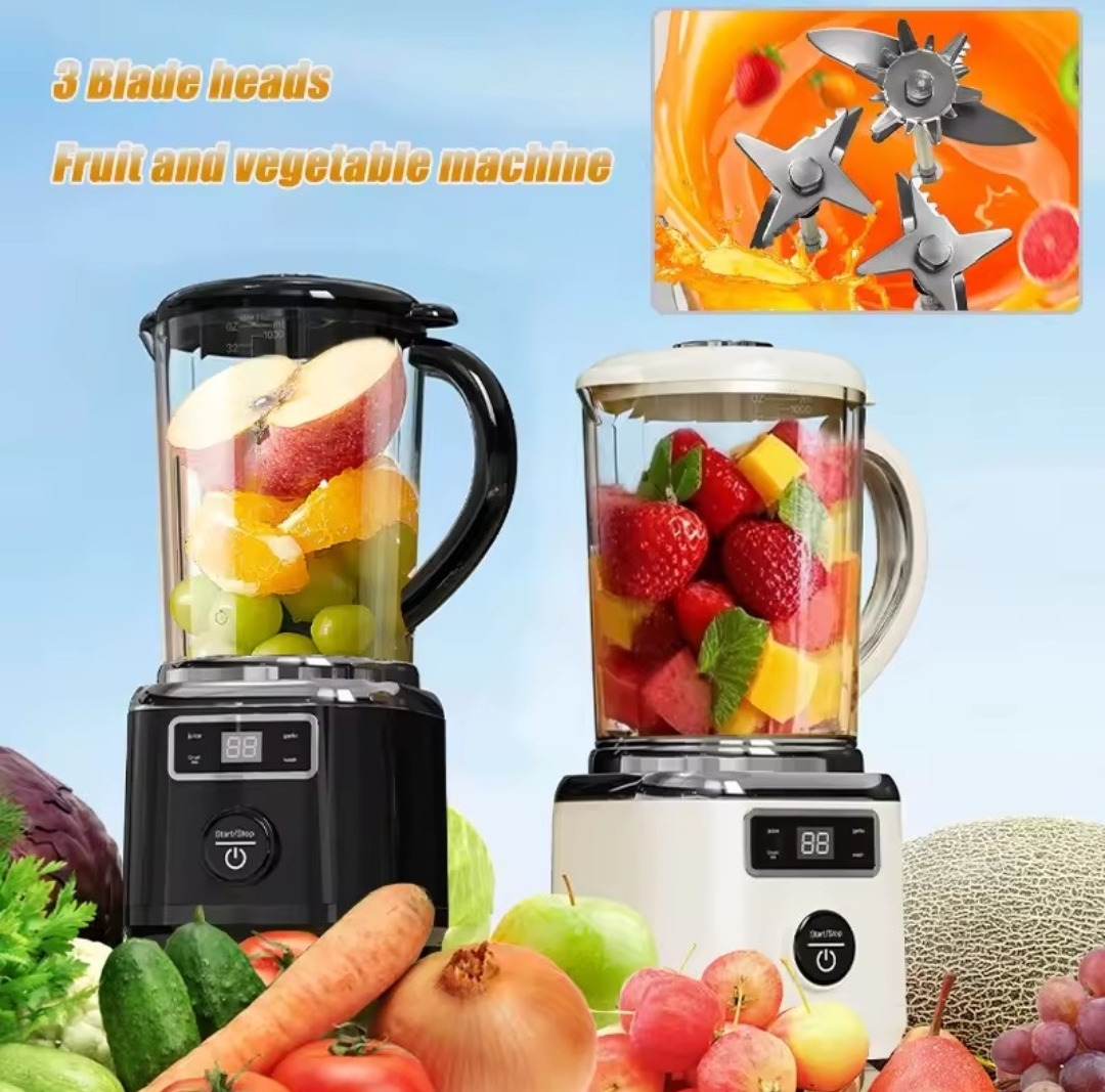 Rechargeable blender with fruits